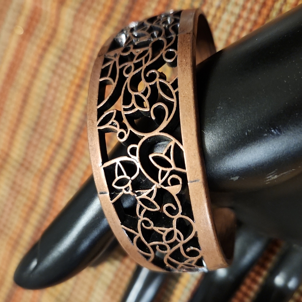Copper Color Cuff Bracelet